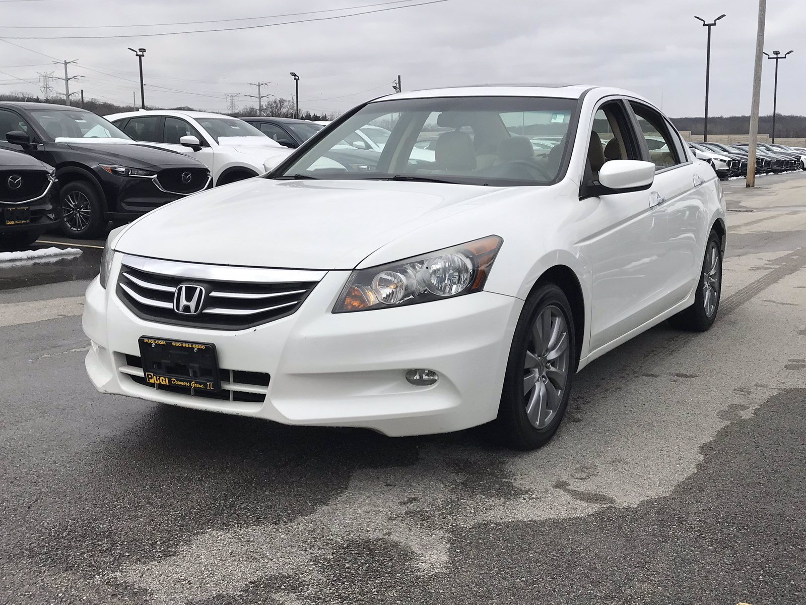 Pre-Owned 2012 Honda Accord Sdn EX-L FWD 4dr Car